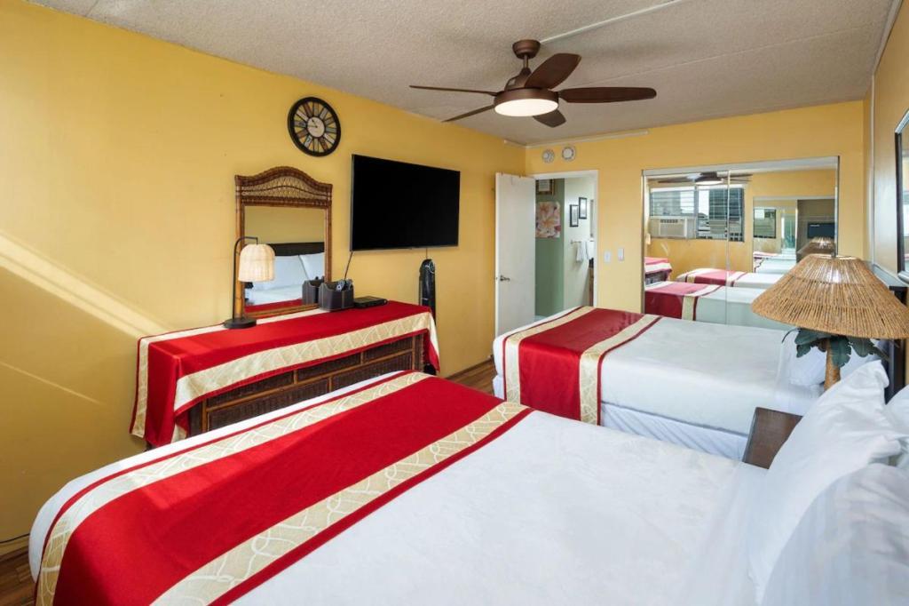 הונולולו Heart Of Waikiki,1Bdrm,Free Parking, Wifi,No Resort Fees,Youtube,Netflix ! מראה חיצוני תמונה