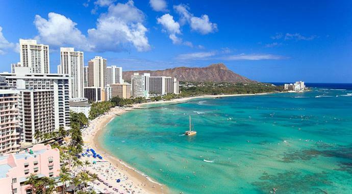 הונולולו Heart Of Waikiki,1Bdrm,Free Parking, Wifi,No Resort Fees,Youtube,Netflix ! מראה חיצוני תמונה
